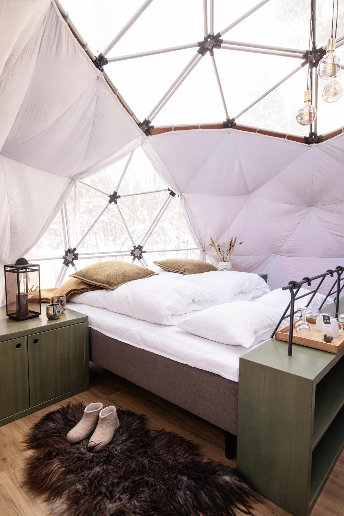 Glod Aurora Canvas Dome Alta Buitenkant foto