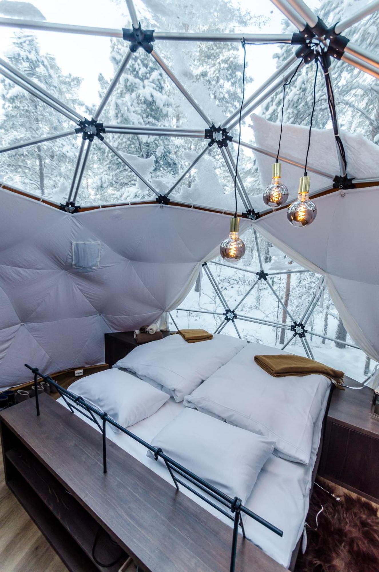 Glod Aurora Canvas Dome Alta Buitenkant foto