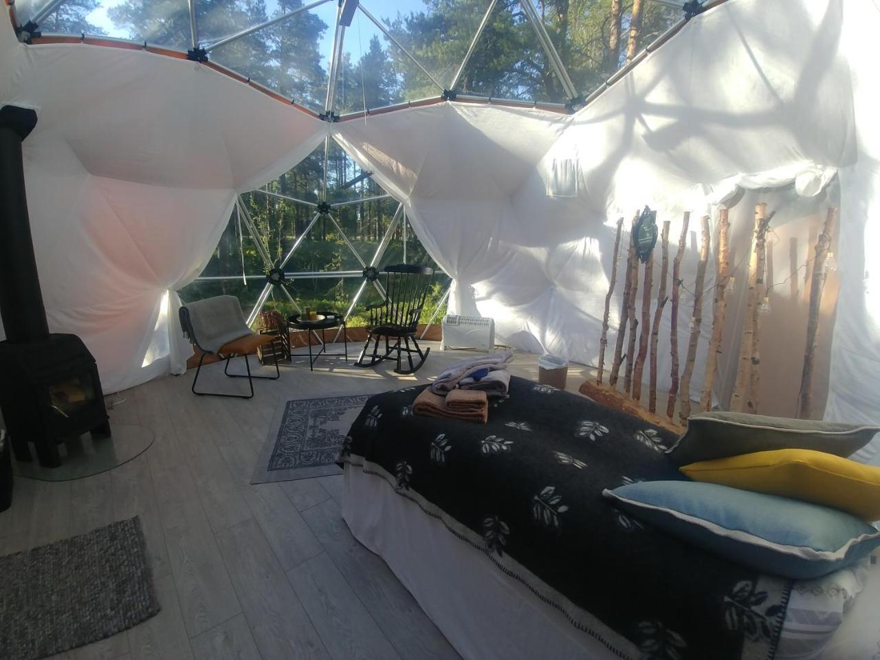Glod Aurora Canvas Dome Alta Buitenkant foto