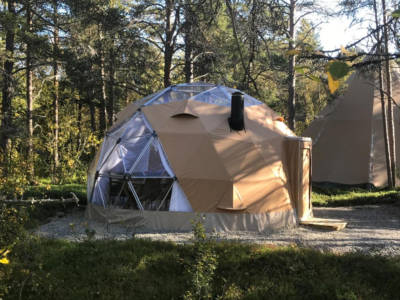 Glod Aurora Canvas Dome Alta Buitenkant foto
