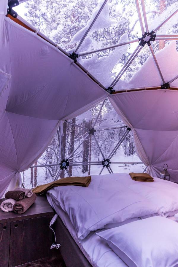 Glod Aurora Canvas Dome Alta Buitenkant foto