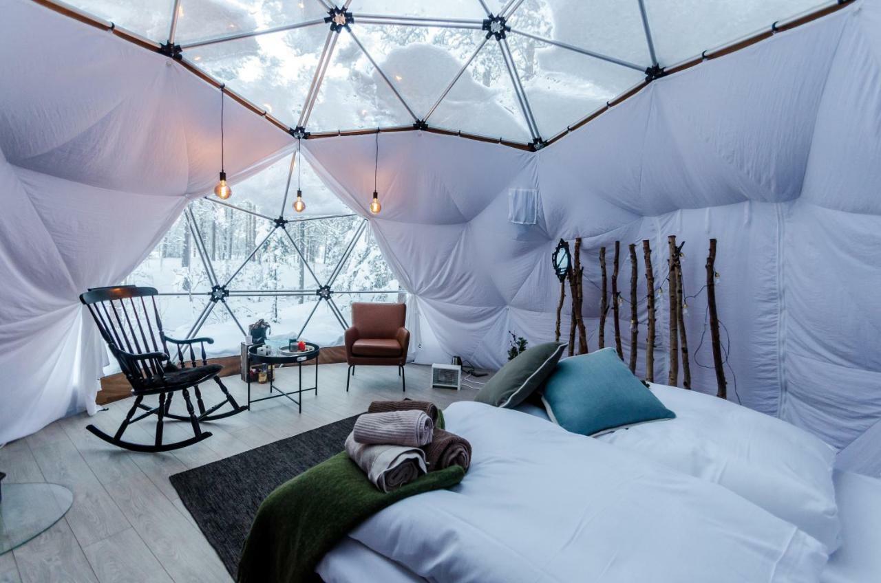 Glod Aurora Canvas Dome Alta Buitenkant foto