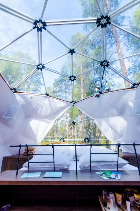 Glod Aurora Canvas Dome Alta Buitenkant foto